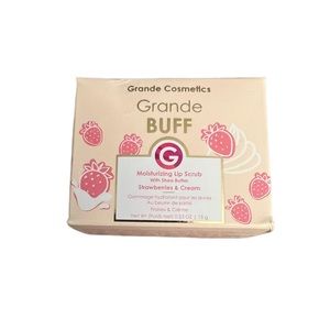 Grande Cosmetics Grande Buff Moisturizing Lip Scrub Strawberries & Cream